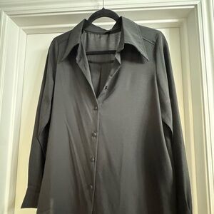 Men's Classic Dress Shirt - Black